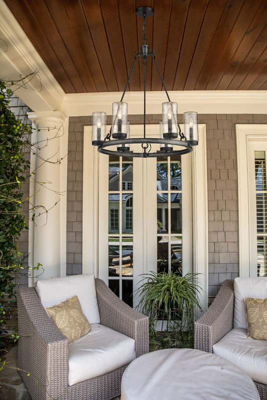 Marlow 31-in Outdoor Chandelier