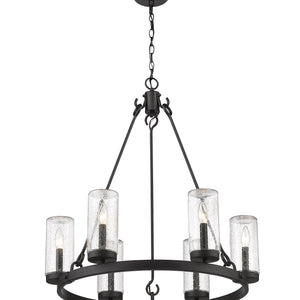 Marlow 31-in Outdoor Chandelier