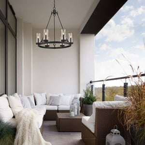 Marlow 31-in Outdoor Chandelier