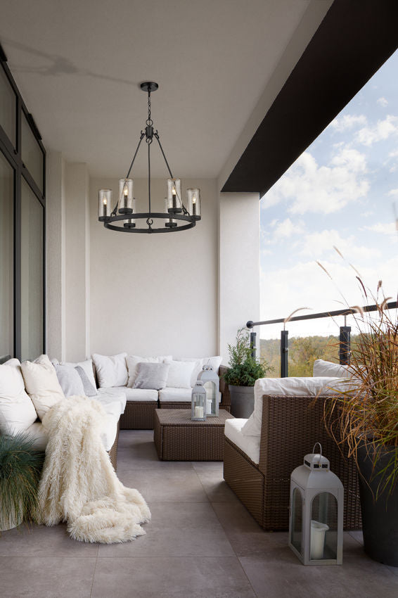 Marlow 31-in Outdoor Chandelier