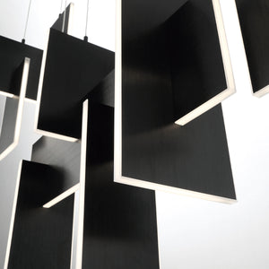 Coburg 3-Light 42" Integrated LED Linear Chandelier