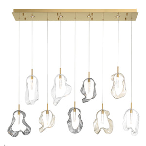 Norah 9-Light 51" Integrated LED Linear Chandelier