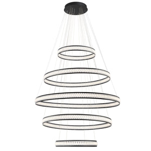 Forster 5-Tier 5-Light 60" Integrated LED Grand Chandelier