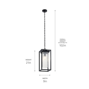 Mercer Outdoor Pendant 1Lt