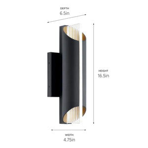 Astalis Outdoor Wall 1Lt LED