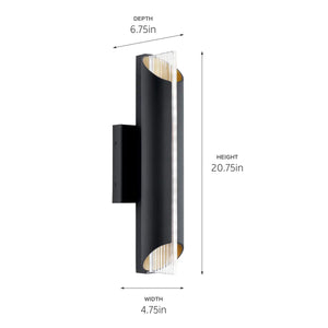Astalis Outdoor Wall 1Lt LED
