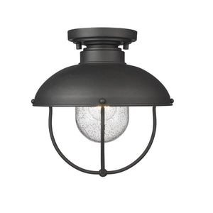 Ansel 11-in Outdoor Flush Mount 1 x 100W - Medium
