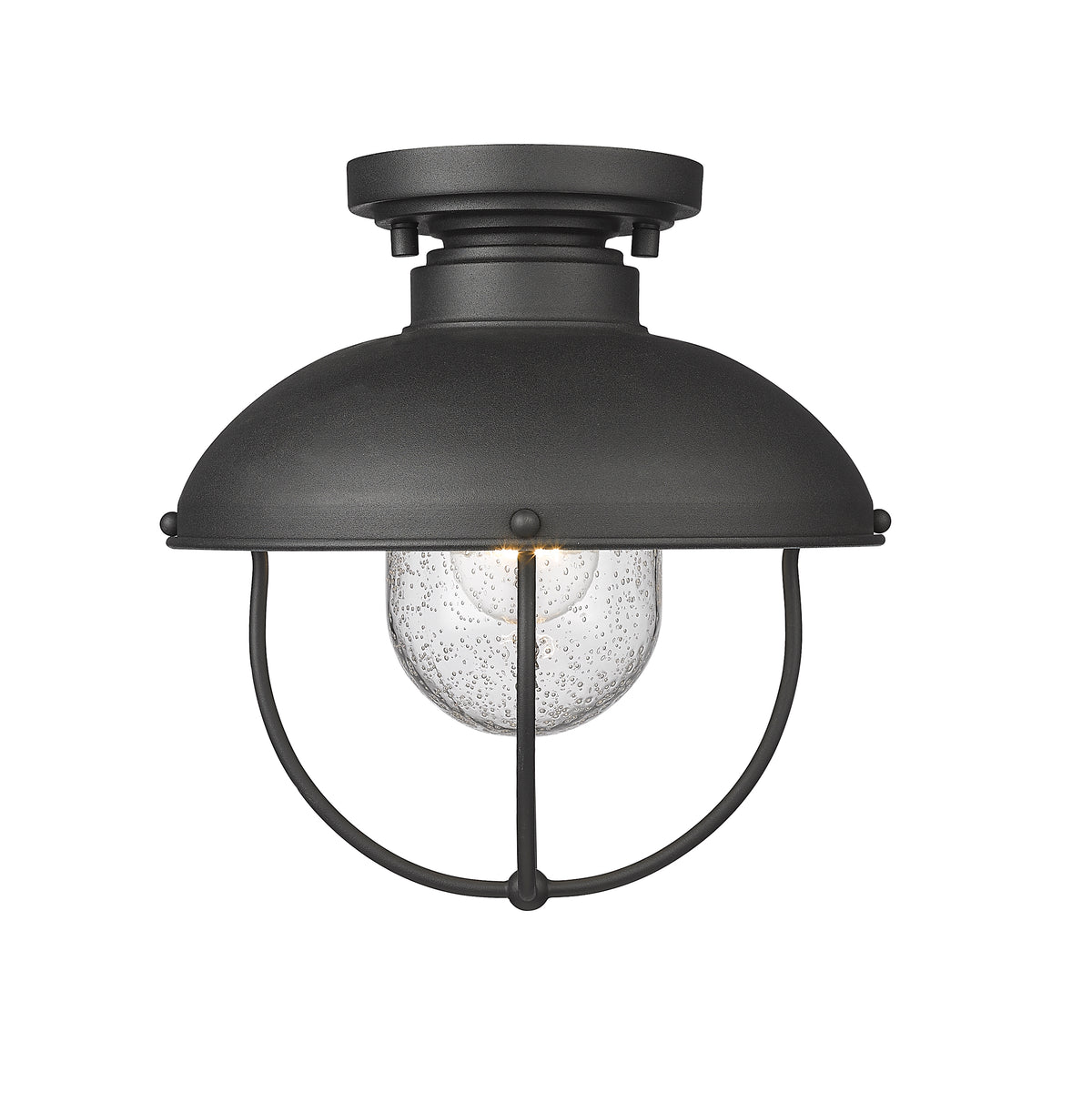 Ansel 11-in Outdoor Flush Mount 1 x 100W - Medium