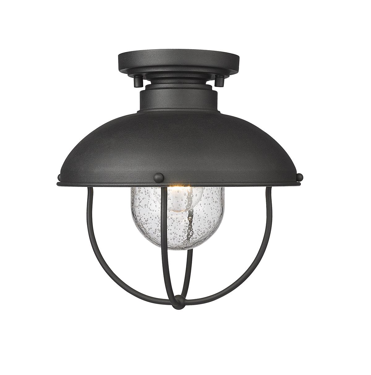 Ansel 11-in Outdoor Flush Mount 1 x 100W - Medium