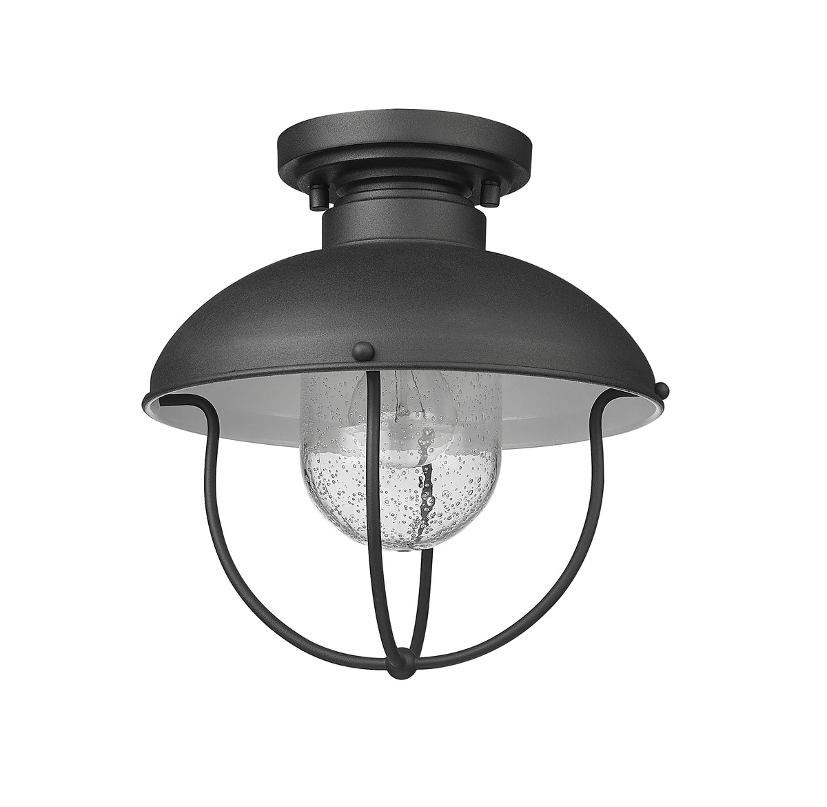 Ansel 11-in Outdoor Flush Mount 1 x 100W - Medium
