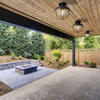 Ansel 11-in Outdoor Flush Mount