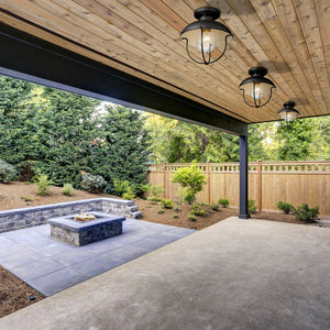 Ansel 11-in Outdoor Flush Mount