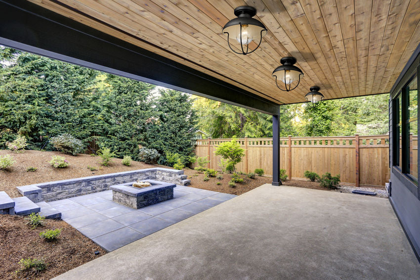 Ansel 11-in Outdoor Flush Mount