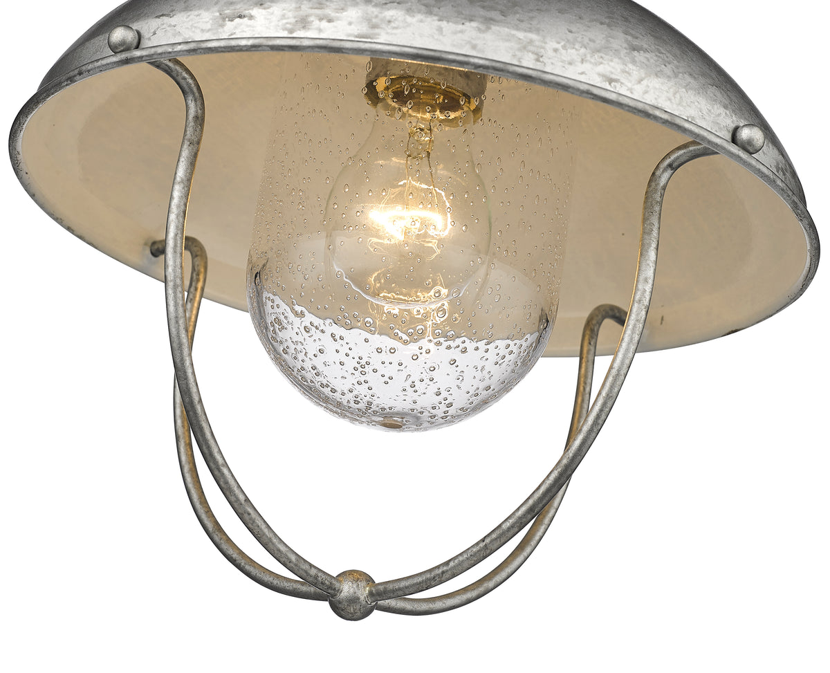 Ansel 11-in Outdoor Flush Mount 1 x 100W - Medium