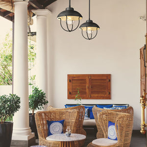 Ansel 11-in Outdoor Pendant