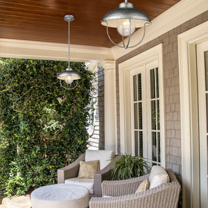 Ansel 11-in Outdoor Pendant