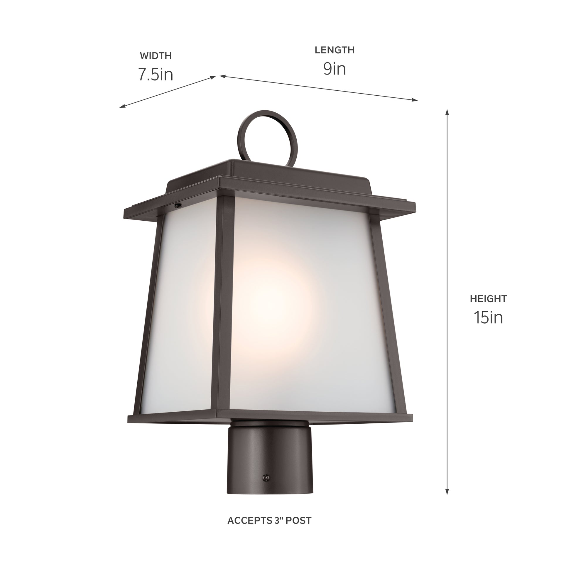 Noward Outdoor Post Lantern