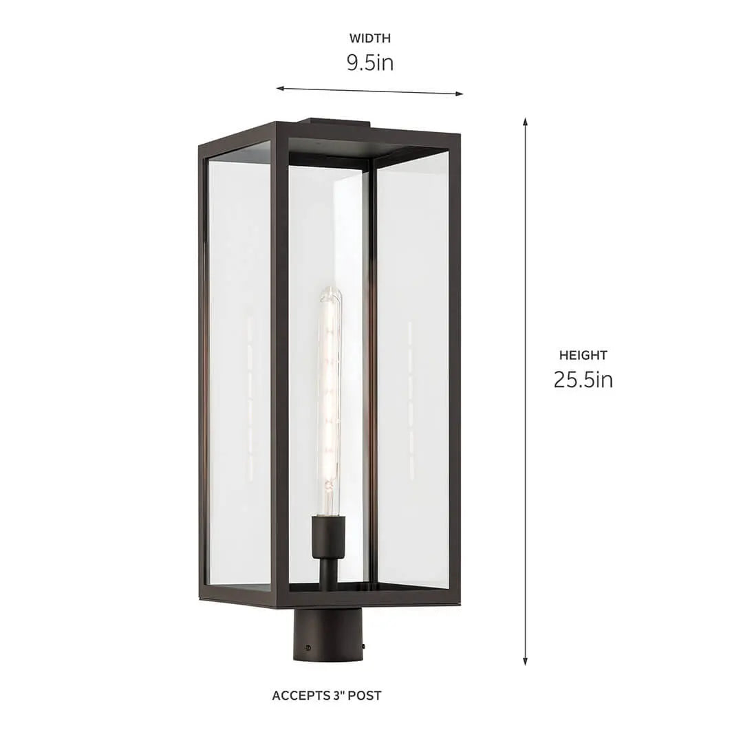 Branner Outdoor Post Mt 1Lt