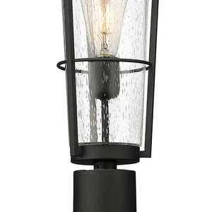 Helix 1 Light Outdoor Post Mounted Fixture