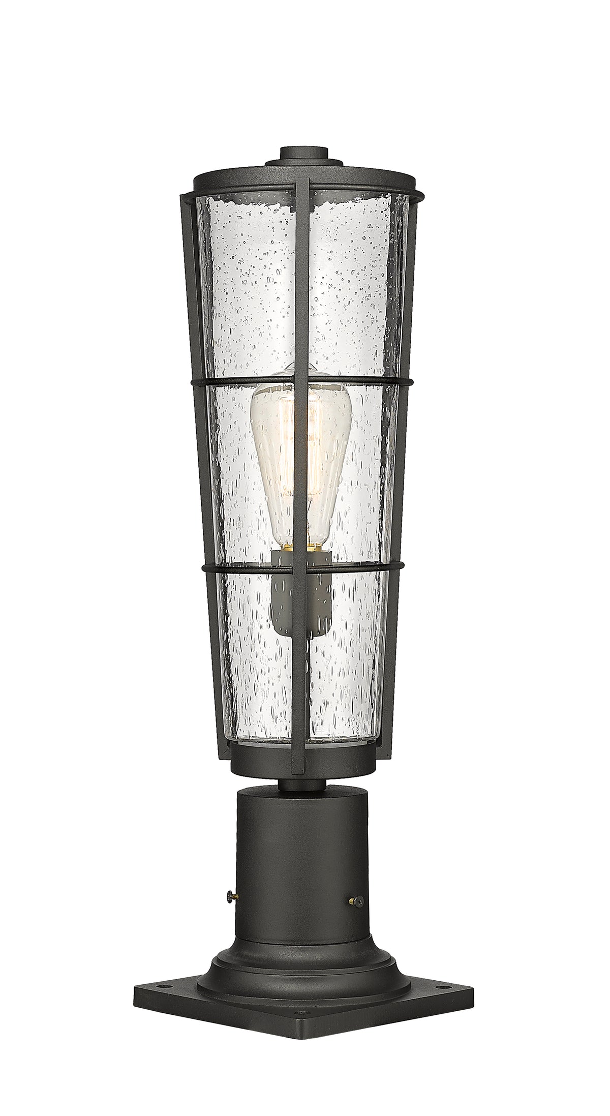 Helix 1 Light Outdoor Pier Mounted Fixture