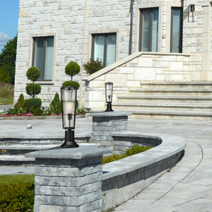 Helix 1 Light Outdoor Pier Mounted Fixture