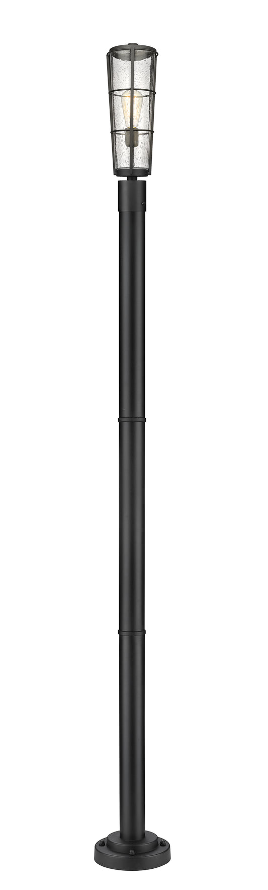 Helix 1 Light Outdoor Post Mounted Fixture