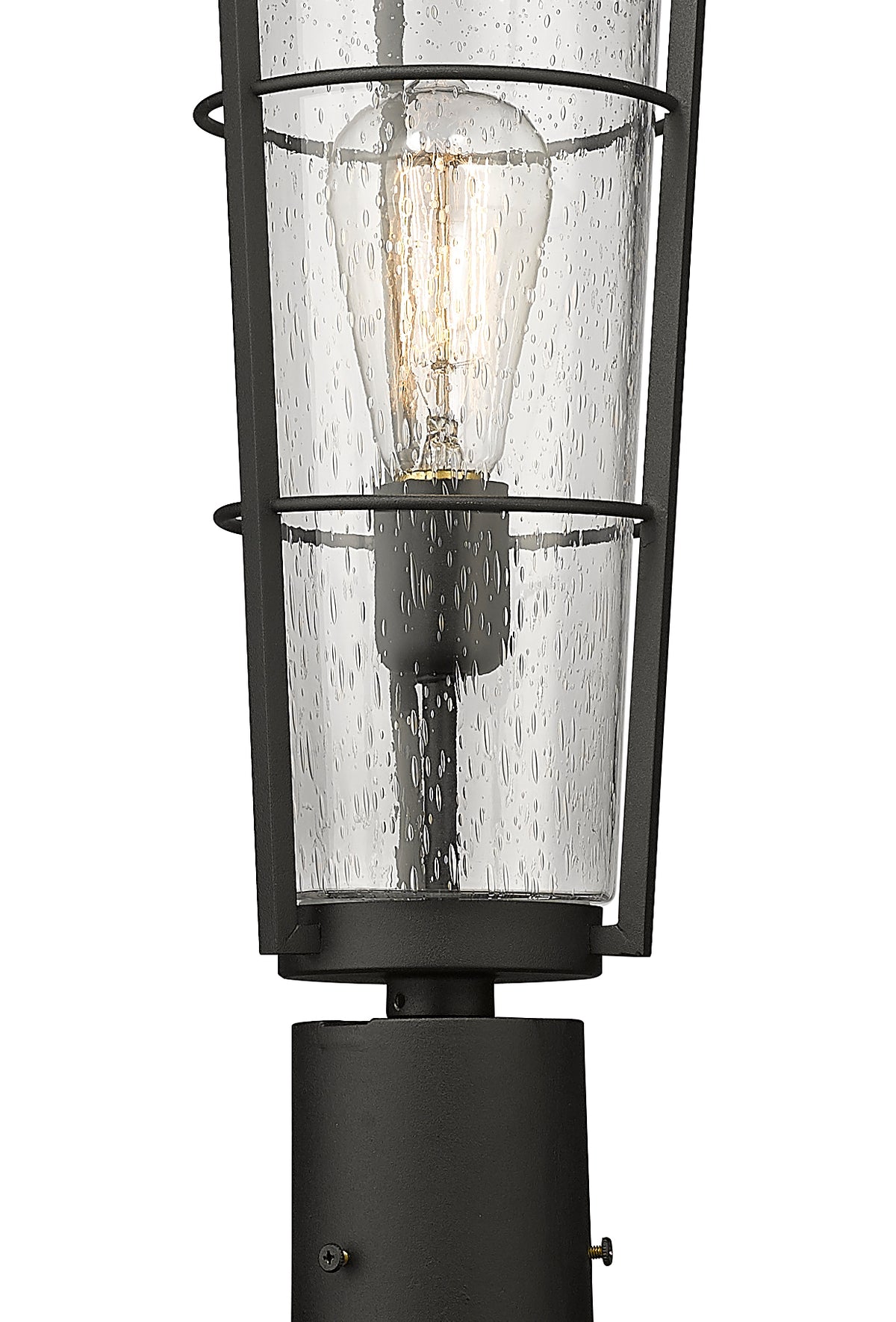 Helix 1 Light Outdoor Post Mounted Fixture