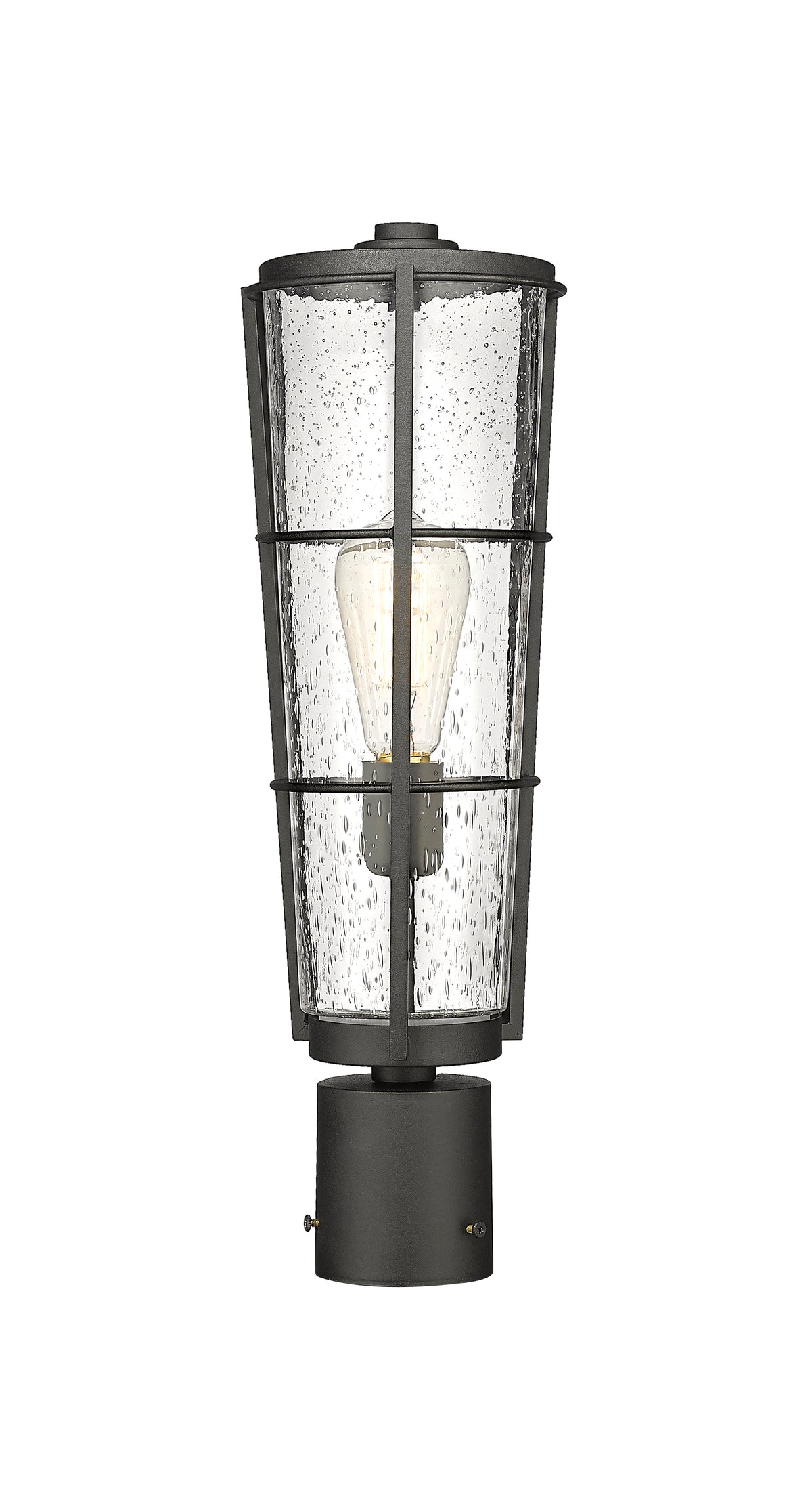 Helix 1 Light Outdoor Post Mount Fixture