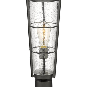Helix 1 Light Outdoor Post Mount Fixture