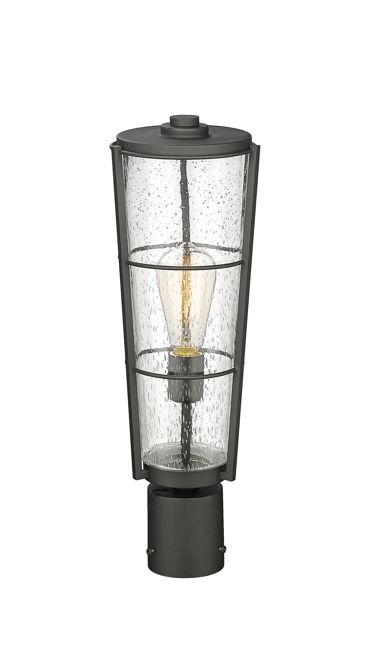 Helix 1 Light Outdoor Post Mount Fixture