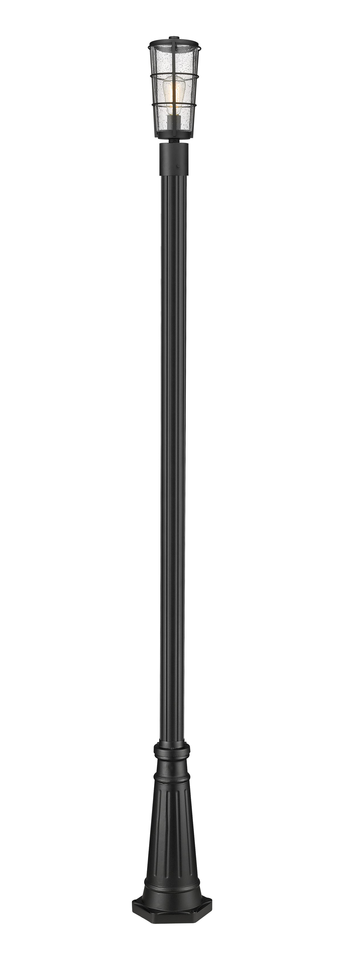 Helix 1 Light Outdoor Post Mounted Fixture