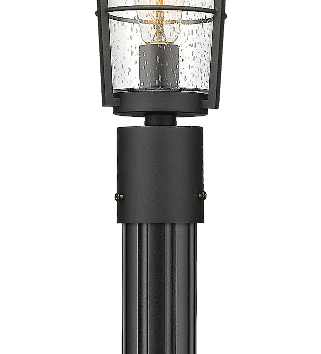 Helix 1 Light Outdoor Post Mounted Fixture