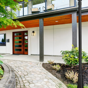 Helix 1 Light Outdoor Post Mounted Fixture