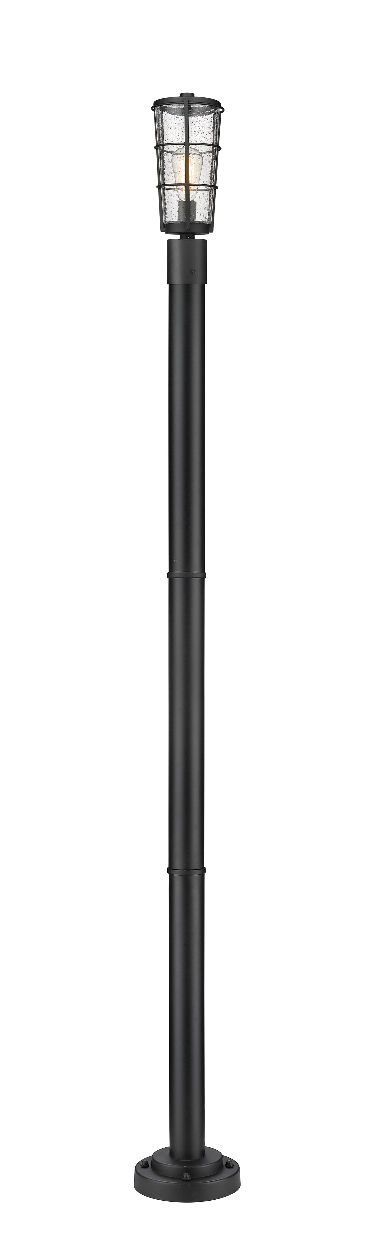 Helix 1 Light Outdoor Post Mounted Fixture