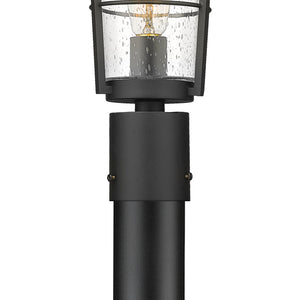 Helix 1 Light Outdoor Post Mounted Fixture
