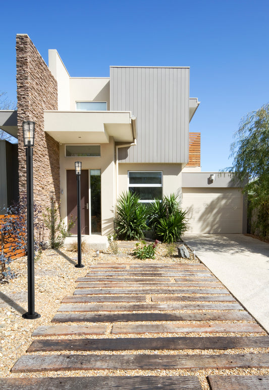 Helix 1 Light Outdoor Post Mounted Fixture