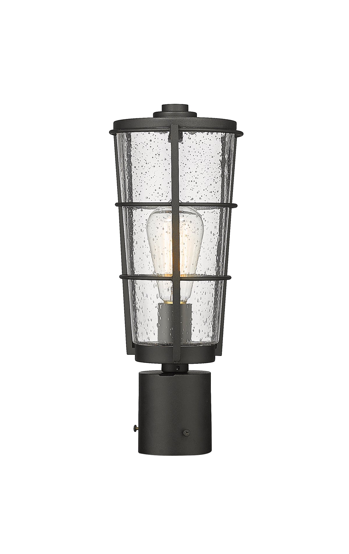 Helix 1 Light Outdoor Post Mount Fixture