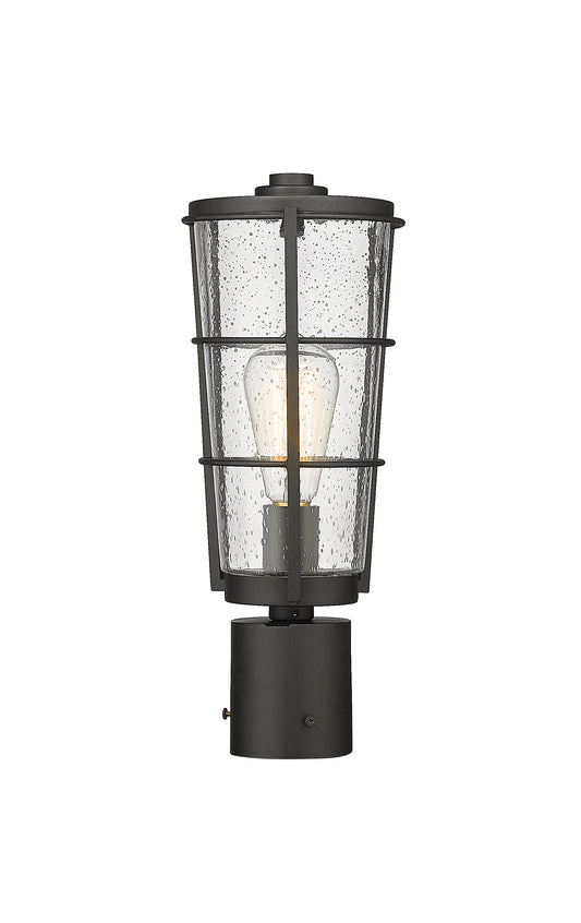 Helix 1 Light Outdoor Post Mount Fixture