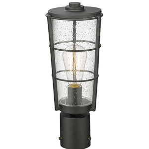 Helix 1 Light Outdoor Post Mount Fixture