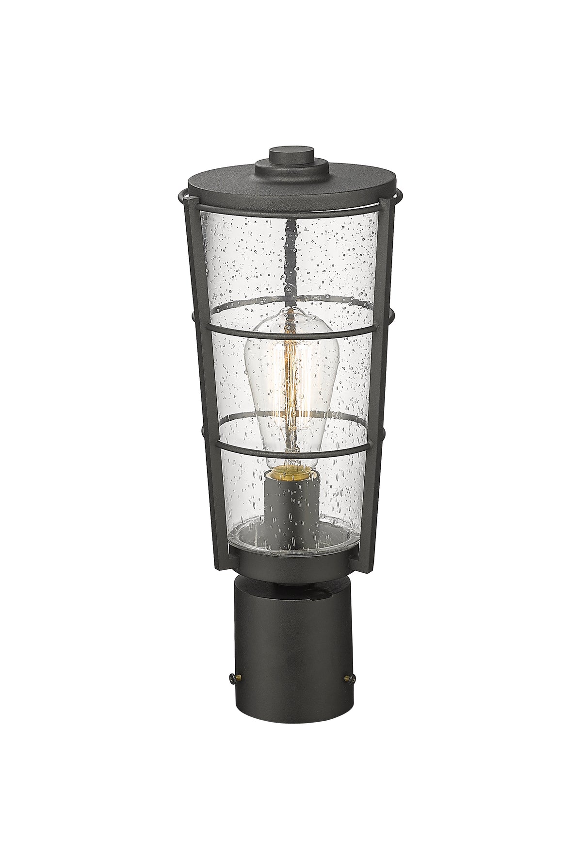 Helix 1 Light Outdoor Post Mount Fixture