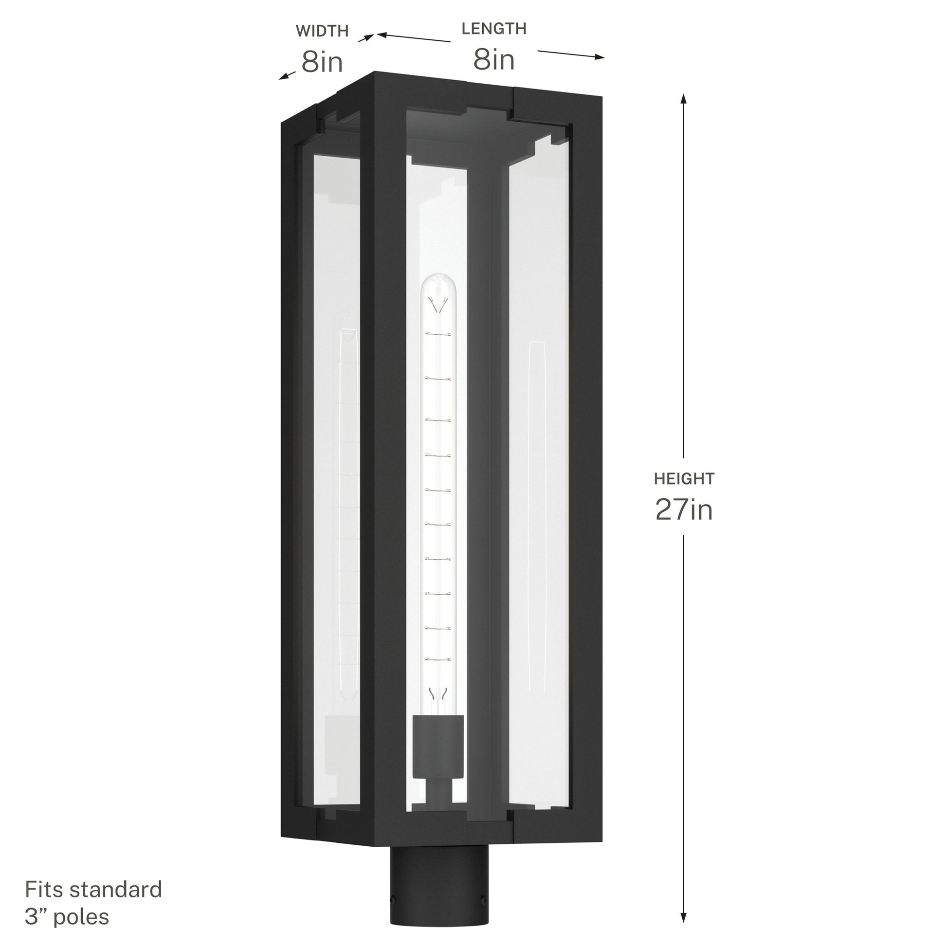 Calen Outdoor Post Mt 1Lt