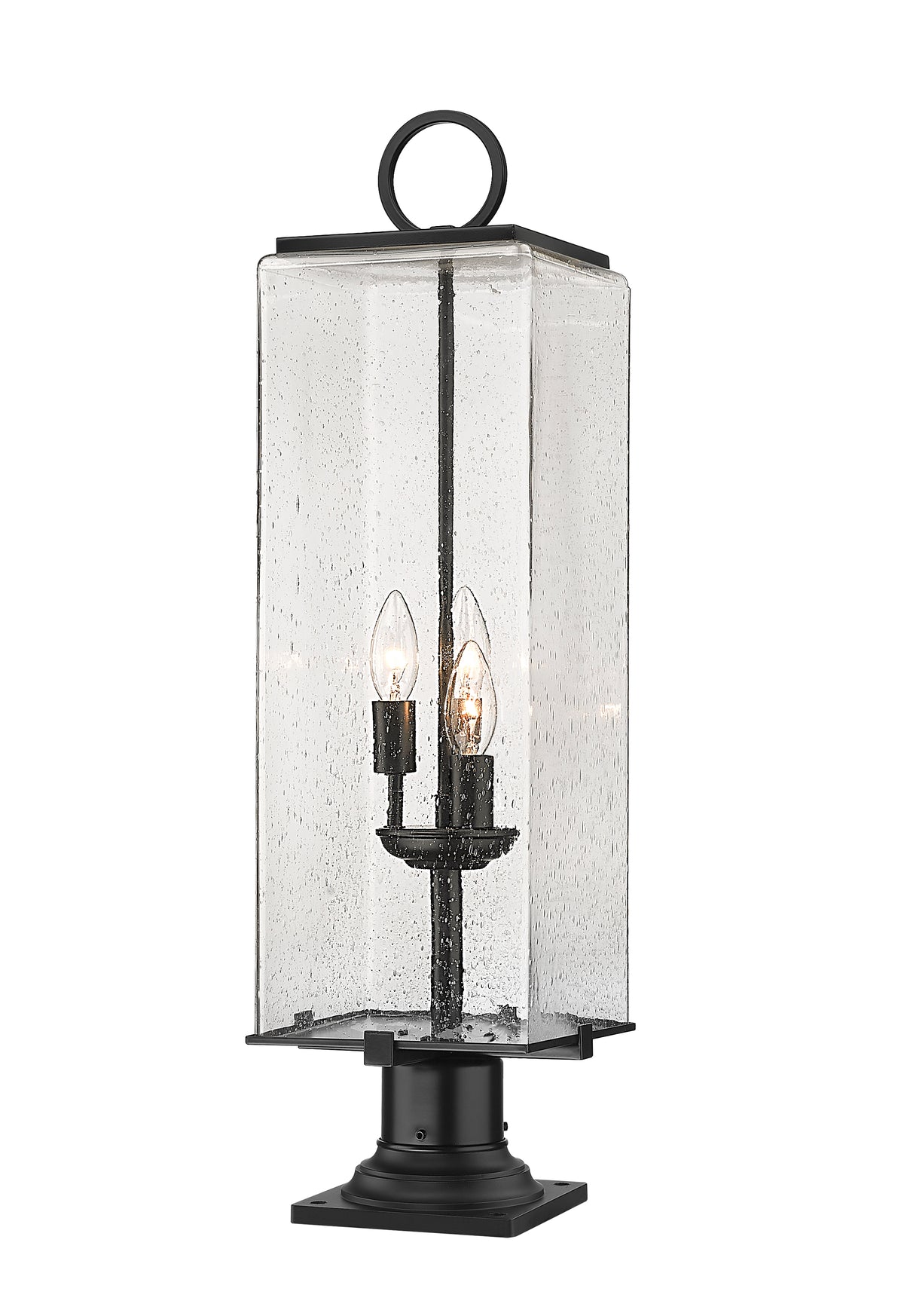 Sana 3 Light Outdoor Pier Mounted Fixture