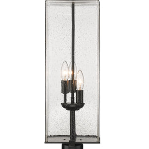 Sana 3 Light Outdoor Pier Mounted Fixture