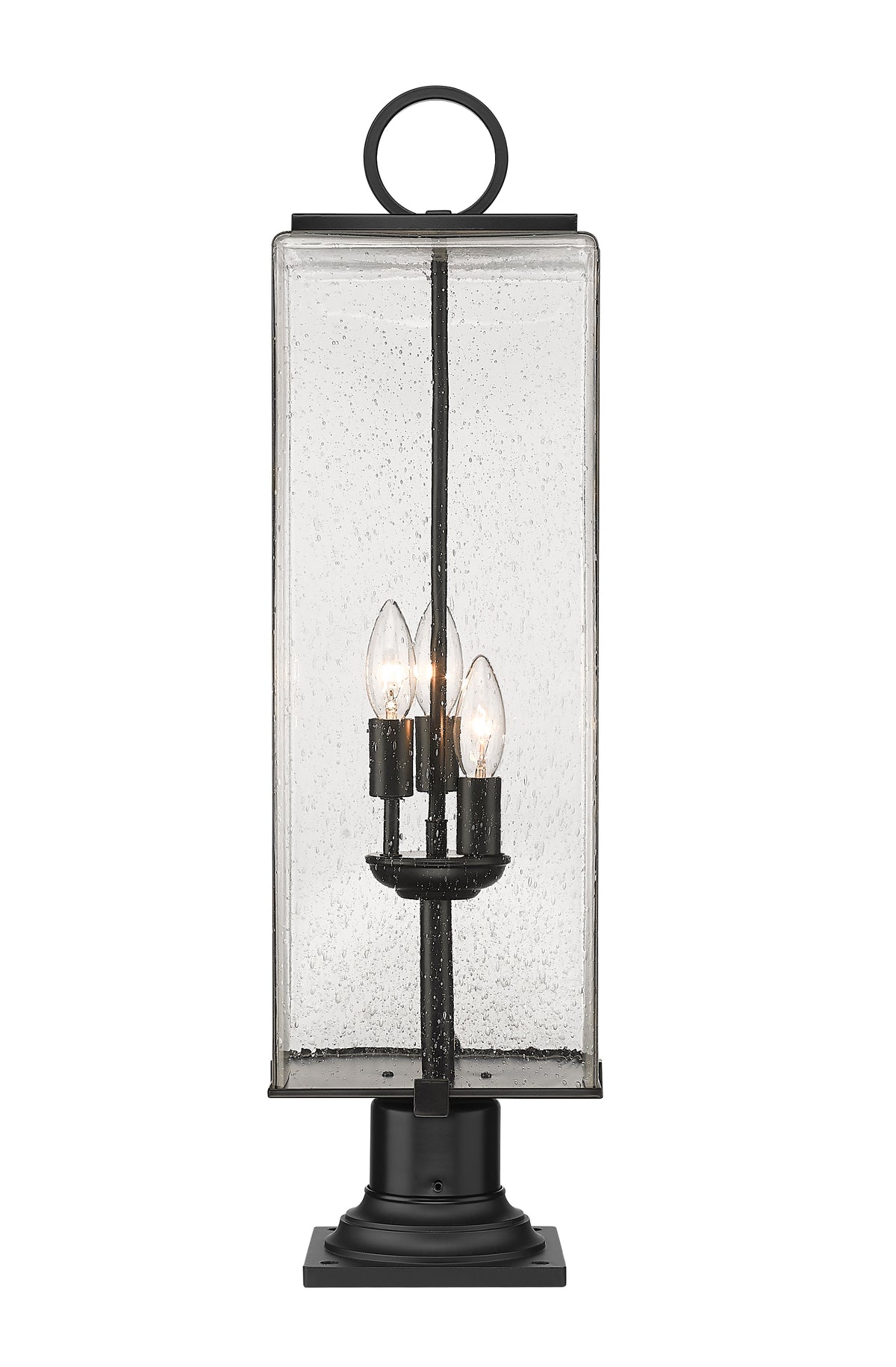 Sana 3 Light Outdoor Pier Mounted Fixture