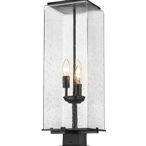 Sana 3 Light Outdoor Pier Mounted Fixture