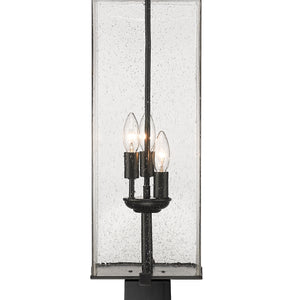 Sana 3 Light Outdoor Pier Mounted Fixture