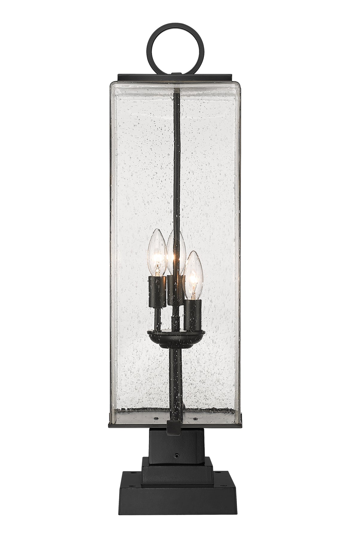 Sana 3 Light Outdoor Pier Mounted Fixture