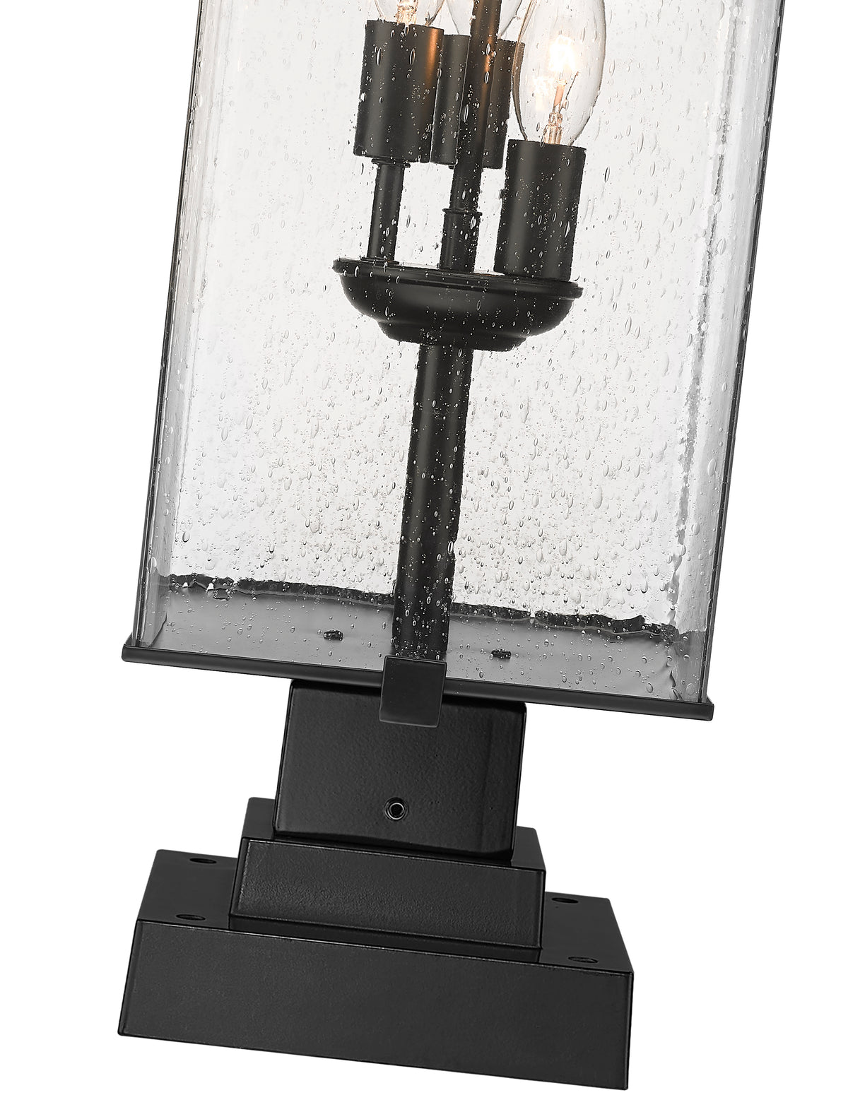 Sana 3 Light Outdoor Pier Mounted Fixture