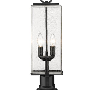 Sana 2 Light Outdoor Pier Mounted Fixture