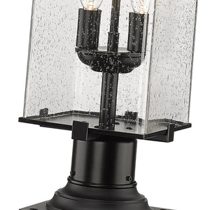 Sana 2 Light Outdoor Pier Mounted Fixture